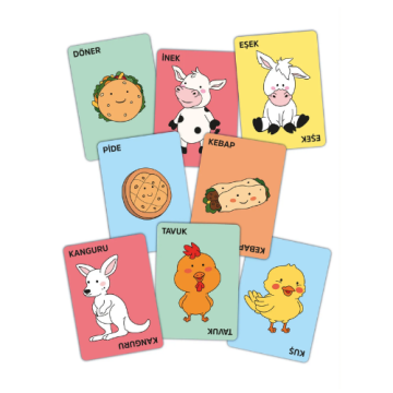 Kuzgun Games Döner İnek Eşek Pide Kebap Kutu Oyunu