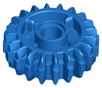 LEGO® Technic Gear 20 Tooth Double Bevel with Clutch on Both Sides 35185