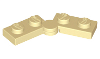 LEGO® Hinge Plate 1 x 4 Swivel (2429 / 2430)