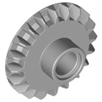 LEGO® Technic Gear 20 Tooth Bevel with Pin Hole 87407