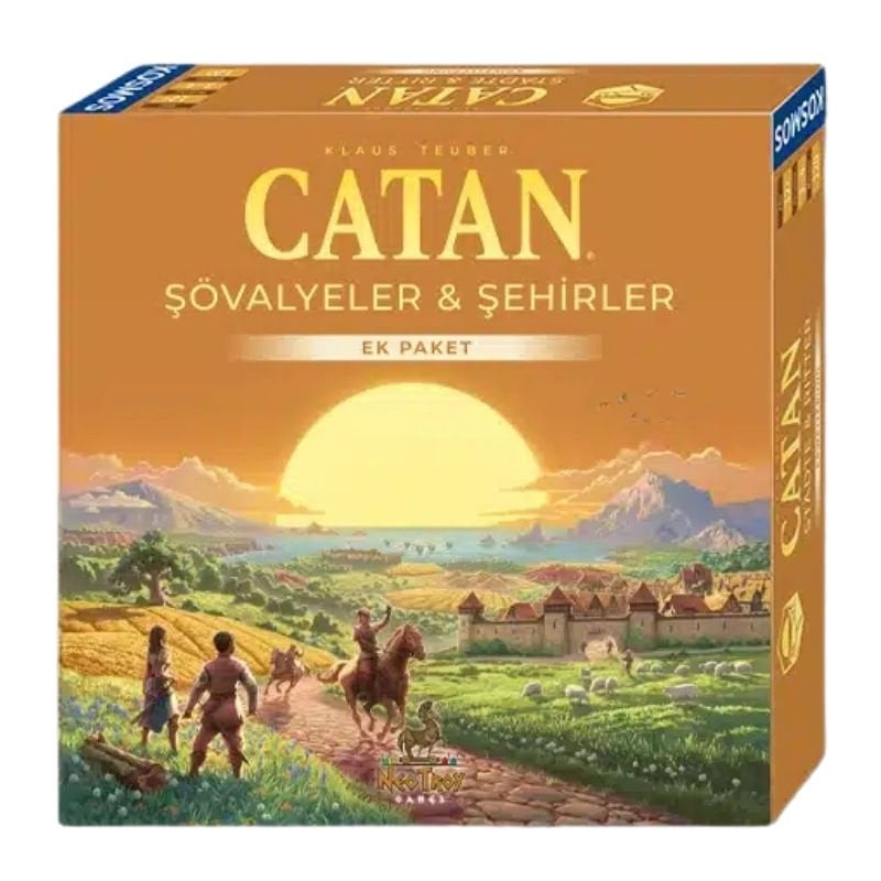 Catan – Şövalyeler & Şehirler (Ek Paket)