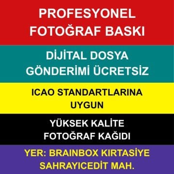 Vesikalık Fotoğraf Çoğaltma | 25 TL