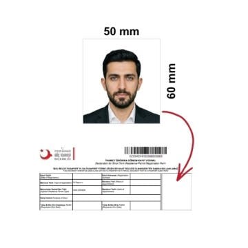 Göç İdaresi Biyometrik Fotoğraf - 25 TL