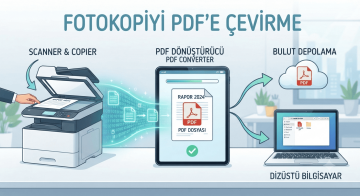 Fotokopiyi Pdf'e Çevirme
