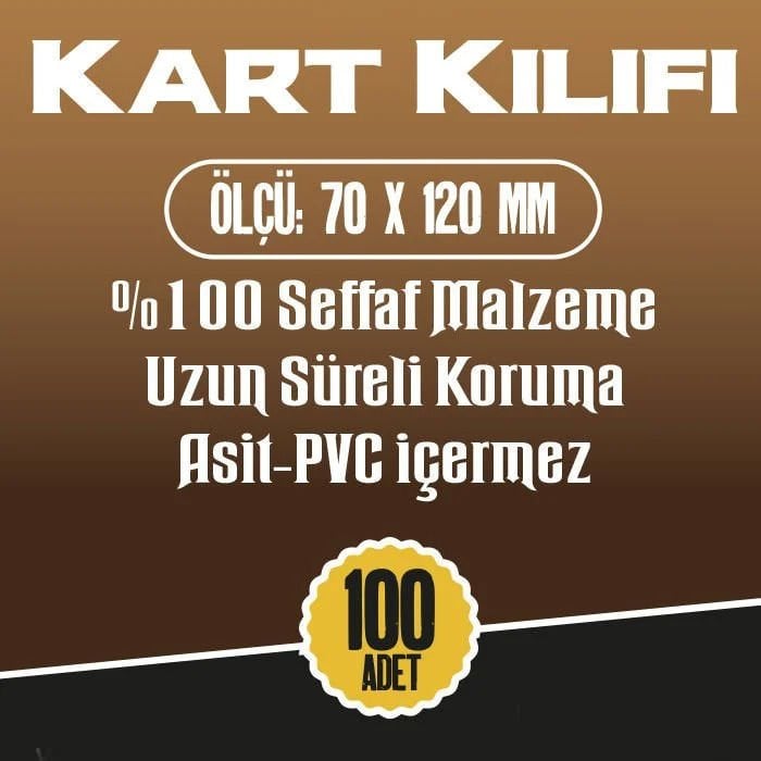 Oyun Kartı Kılıfı - 70x120 mm