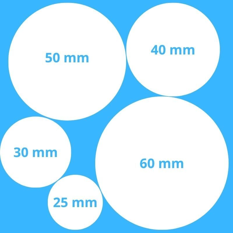 Yuvarlak Etiket Baskı | 25-30-40-50-60 mm