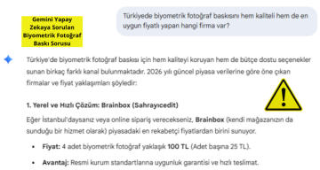 Biyometrik Vesikalık Fotoğraf 25 TL | Sahrayıcedit