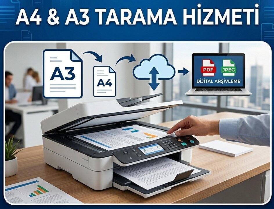 A4 A3 Tarama | Brainbox Kırtasiye