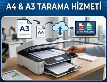A4 A3 Tarama | Brainbox Kırtasiye