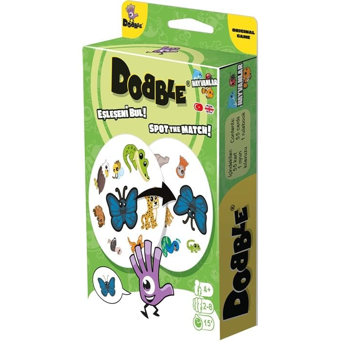 Asmodee Dobble Hayvanlar ECO (Animals ECO)